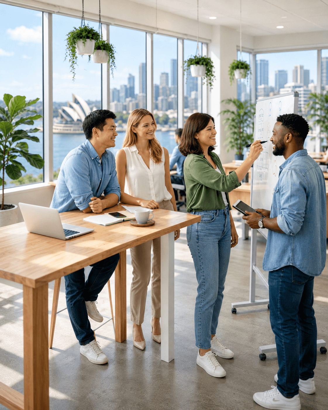 Modern bright office
